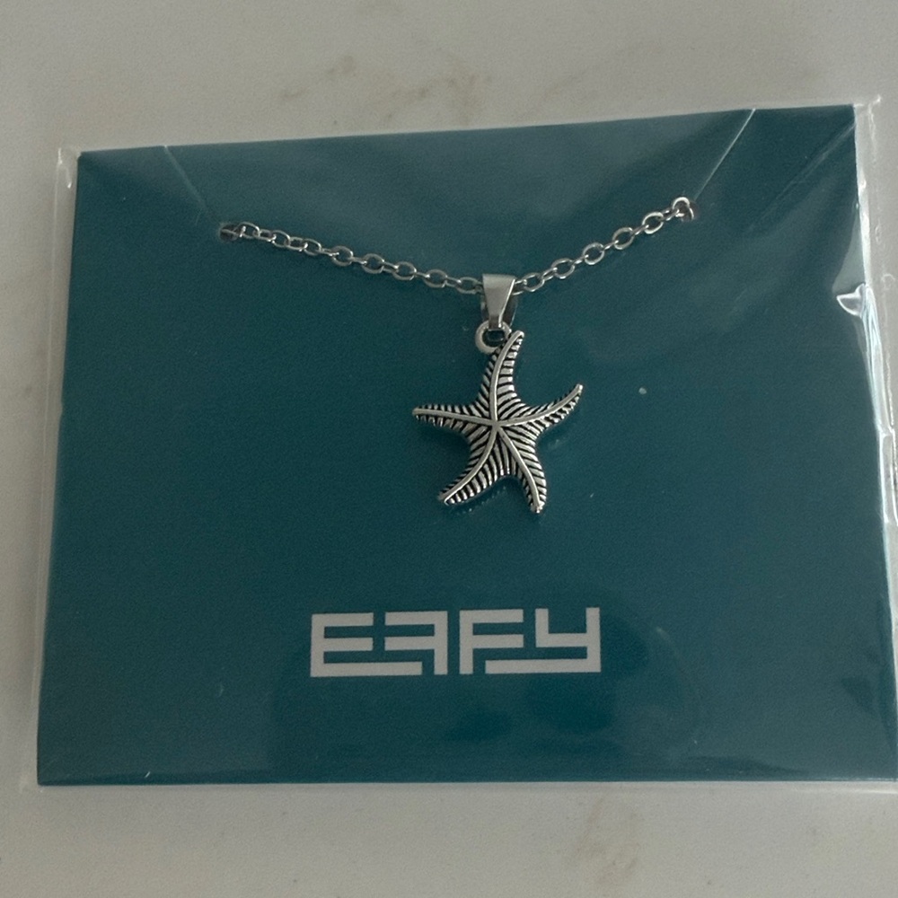 3/$25 New Starfish Pendant Necklace
